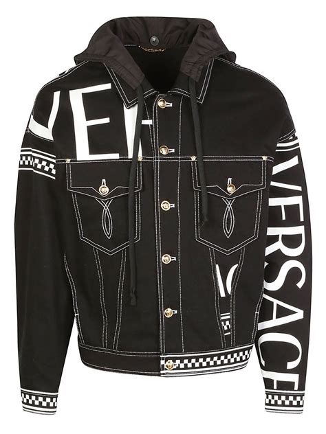 versace jeans jeans jacket|versace denim jacket.